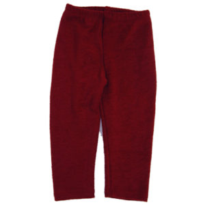 burgundy wool Split Pants