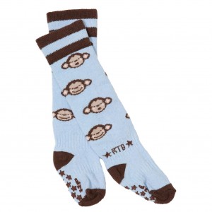 Rock-a-Thigh Baby Kiddie Socks Chunky Monkey