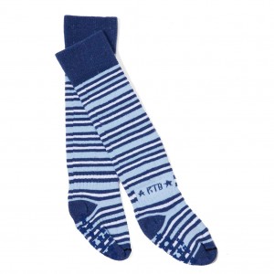Rock-a-Thigh Baby Kiddie Socks Little Boy Blue
