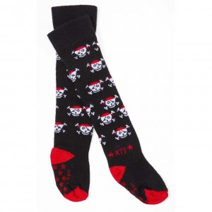 Rock-a-Thigh Baby Kiddie Socks Pirates