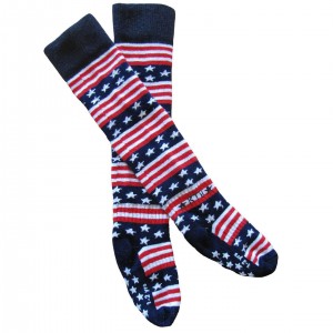 Rock-a-Thigh Baby Kiddie Socks Stars & Stripes