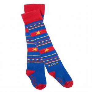 Rock-a-Thigh Baby Kiddie Socks Superhero