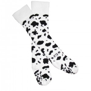 Rock-a-Thigh Baby Kiddie Socks Cow